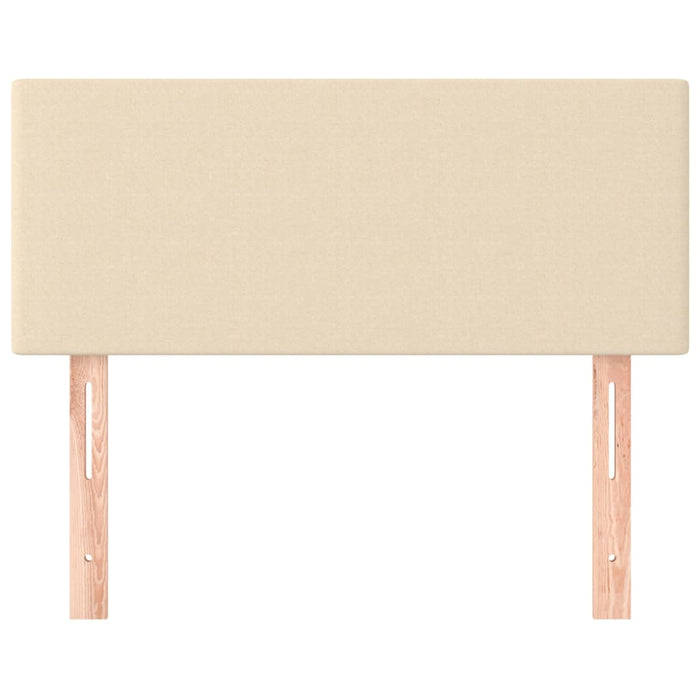 Tăblie de pat, crem, 100x5x78/88 cm, textil - WALTI WALTI