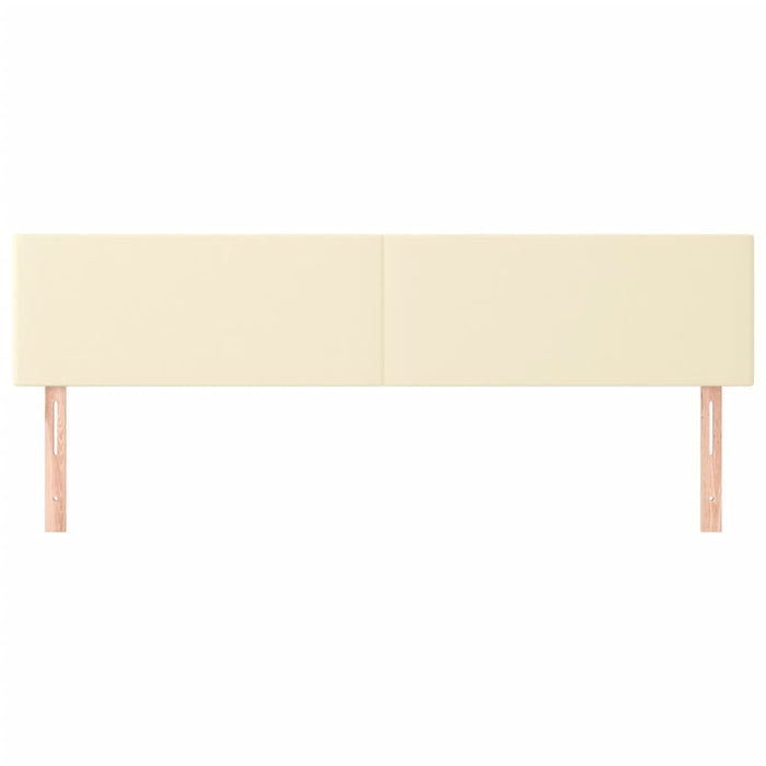 Tăblii de pat, crem, 200x5x78/88 cm, piele ecologică - WALTI WALTI