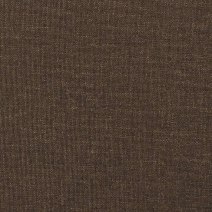 Tăblii de pat, maro închis, 144x5x78/88 cm, textil WALTI