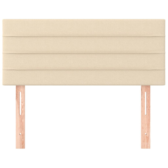 Tăblie de pat, crem, 80x5x78/88 cm, textil - WALTI WALTI