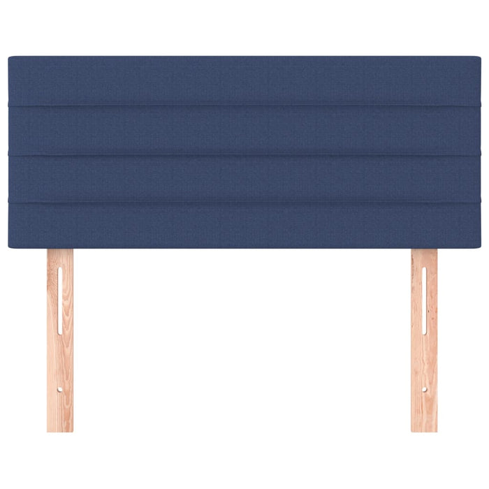 Tăblie de pat, albastru, 100x5x78/88 cm, textil - WALTI WALTI