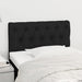 Tăblie de pat, negru, 80x7x78/88 cm, textil - WALTI WALTI