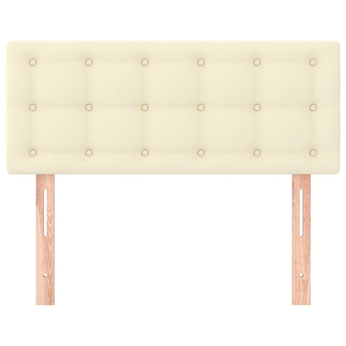Tăblie de pat, crem, 100x5x78/88 cm, piele ecologică - WALTI WALTI