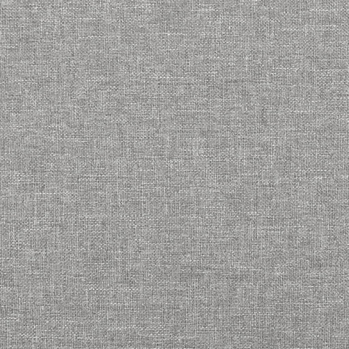 Tăblii de pat, 2 buc, gri deschis, 100x5x78/88 cm, textil - WALTI WALTI