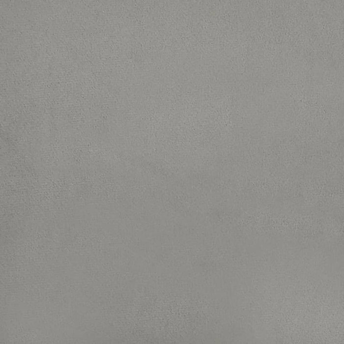 Tăblii de pat, gri deschis, 200x5x78/88 cm, catifea WALTI