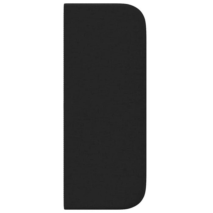Tăblie cap cu headboard Negru 40.5 x 4 x 40.5 cm țesătură WALTI