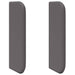 Urechile Tăbliei 2 pcs Gri 40 x 16 x 5 cm Piele artificială - WALTI WALTI