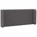 Urechile Tăbliei 2 pcs Gri 40 x 16 x 5 cm Piele artificială - WALTI WALTI