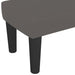 Bancă, gri, 100x30x30 cm, piele ecologică - WALTI WALTI