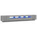 Set dulapuri TV cu LED, 3 piese, gri sonoma, lemn prelucrat - WALTI WALTI