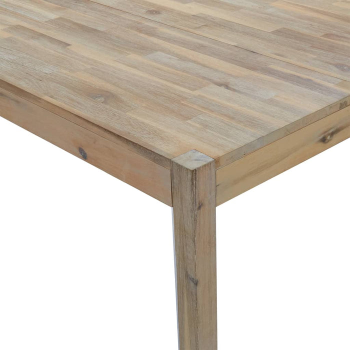 Set mobilier de bucătărie, 5 piese, lemn masiv de acacia WALTI
