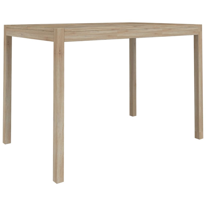 Set mobilier de bucătărie, 7 piese, lemn masiv de acacia WALTI