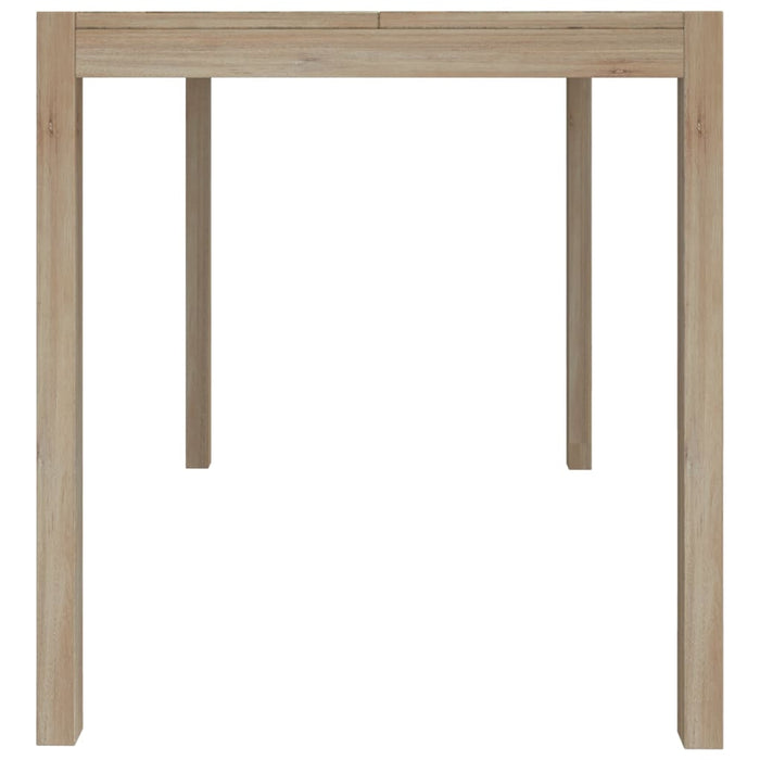 Set mobilier de bucătărie, 7 piese, lemn masiv de acacia WALTI