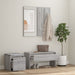 Set de mobilier pentru hol, gri sonoma, lemn prelucrat - WALTI WALTI