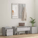 Set de mobilier pentru hol, gri sonoma, lemn prelucrat - WALTI WALTI