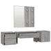 Set de mobilier pentru hol, gri sonoma, lemn prelucrat - WALTI WALTI