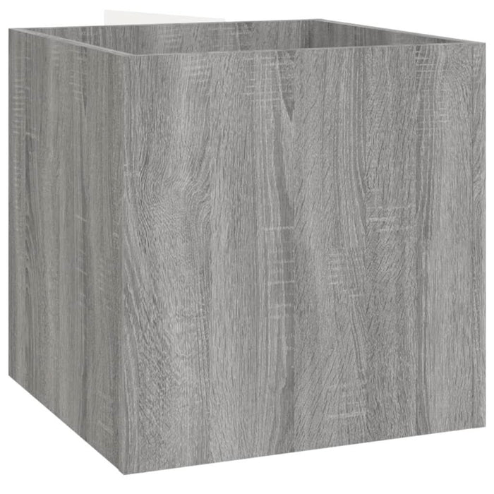 Set de mobilier pentru hol, gri sonoma, lemn prelucrat - WALTI WALTI