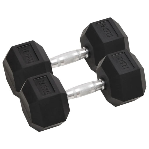 Gantere, 2 buc., 25 kg, total fontă - WALTI WALTI