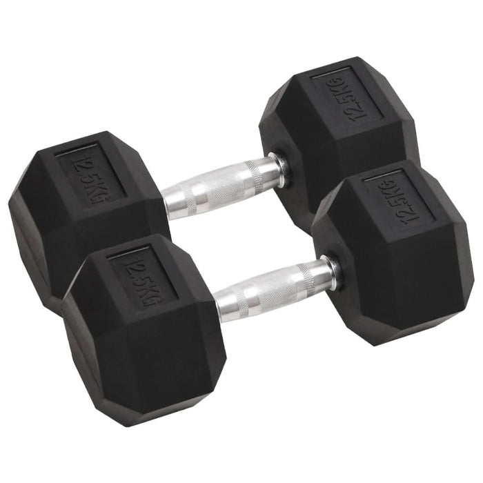 Gantere, 2 buc., 25 kg, total fontă - WALTI WALTI
