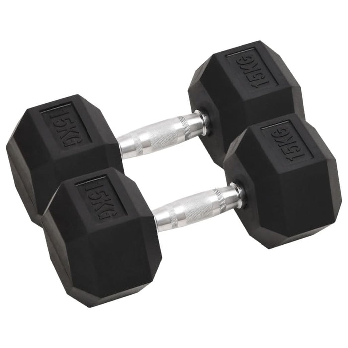 Gantere, 2 buc., 30 kg, total fontă - WALTI WALTI