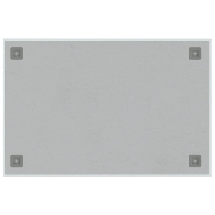 Placă magnetică de perete, alb, 60x40 cm  sticlă securizată WALTI