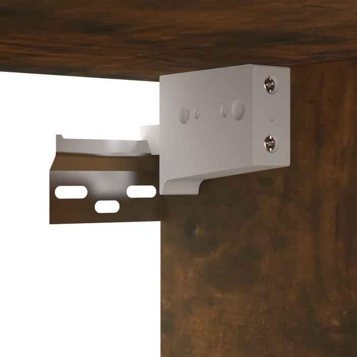 Dulap TV de perete, 4 buc, stejar, 60x30x30 cm, lemn prelucrat - WALTI WALTI