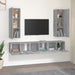 Set dulapuri TV, 5 piese, gri sonoma, lemn prelucrat - WALTI WALTI