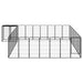 Țarc câini 34 panouri negru 50x100 cm oțel vopsit electrostatic - WALTI WALTI