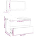 Set de mobilier de baie, stejar fumuriu, lemn prelucrat - WALTI WALTI