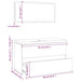 Set de mobilier de baie, gri sonoma, lemn prelucrat - WALTI WALTI