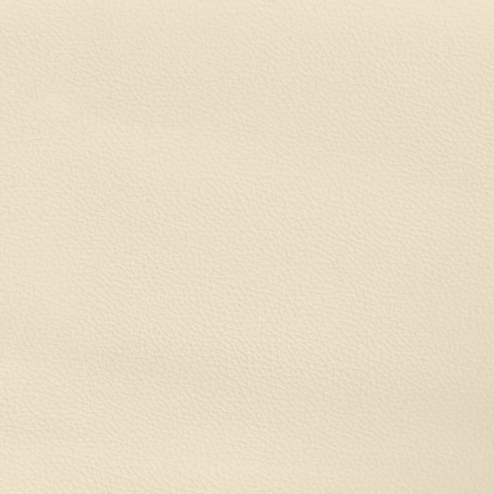 Saltea cu arcuri buzunar, fermitate medie, crem, 80x200x20 cm, piele ecologică WALTI