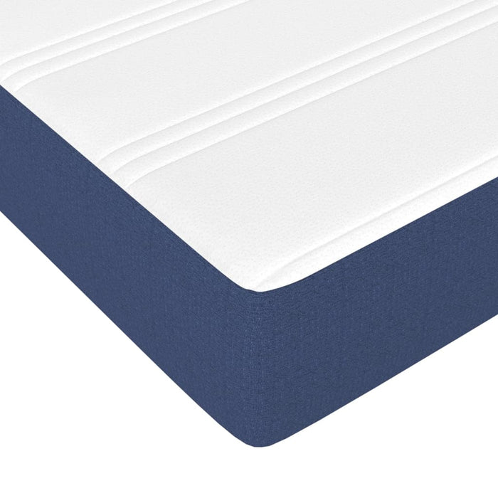 Saltea cu arcuri buzunar, fermitate medie, albastru, 90x190x20 cm, textil - WALTI WALTI