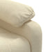 Fotoliu rabatabil, crem, material textil - WALTI WALTI