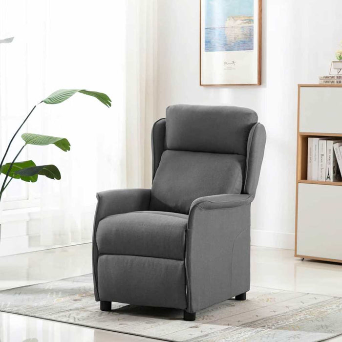 Scaun de masaj Gri deschis 93.5 x 67.5 x 101.5 cm țesătură - WALTI WALTI