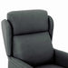 Scaun de masaj Gri închis 93.5 x 67.5 x 101.5 cm țesătură - WALTI WALTI