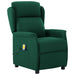 Scaun de masaj Verde închis 93.5 x 67.5 x 101.5 cm țesătură - WALTI WALTI