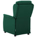 Scaun de masaj Verde închis 93.5 x 67.5 x 101.5 cm țesătură - WALTI WALTI