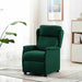 Scaun de masaj Verde închis 93.5 x 67.5 x 101.5 cm țesătură - WALTI WALTI