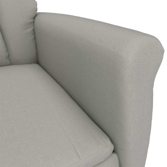 Fotoliu reclinabil gri deschis Gri deschis 70.5 x 96.5 x 95 cm - WALTI WALTI