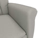 Fotoliu reclinabil gri deschis Gri deschis 70.5 x 96.5 x 95 cm - WALTI WALTI
