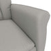 Scaun de masaj Gri deschis 70.5 x 96.5 x 95 cm Poliester - WALTI WALTI