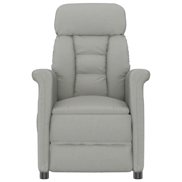 Scaun de masaj Gri deschis 70.5 x 96.5 x 95 cm Poliester - WALTI WALTI