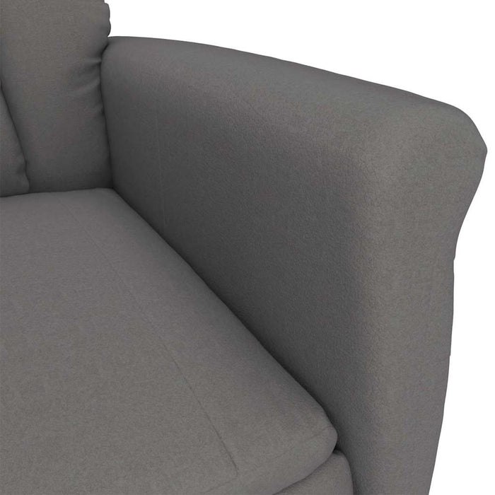 Scaun de masaj Gri închis 70.5 x 96.5 x 95 cm Poliester - WALTI WALTI