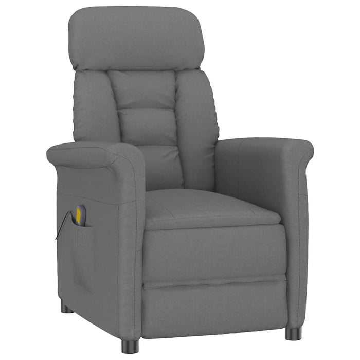 Scaun de masaj Gri închis 70.5 x 96.5 x 95 cm Poliester - WALTI WALTI