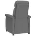Scaun de masaj Gri închis 70.5 x 96.5 x 95 cm Poliester - WALTI WALTI