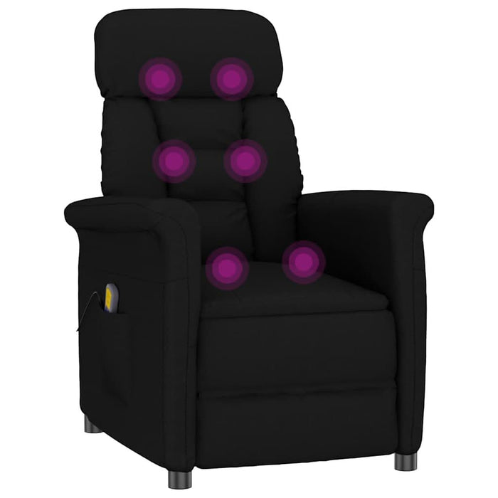 Scaun de masaj Negru 70.5 x 96.5 x 95 cm Piele artificială - WALTI WALTI