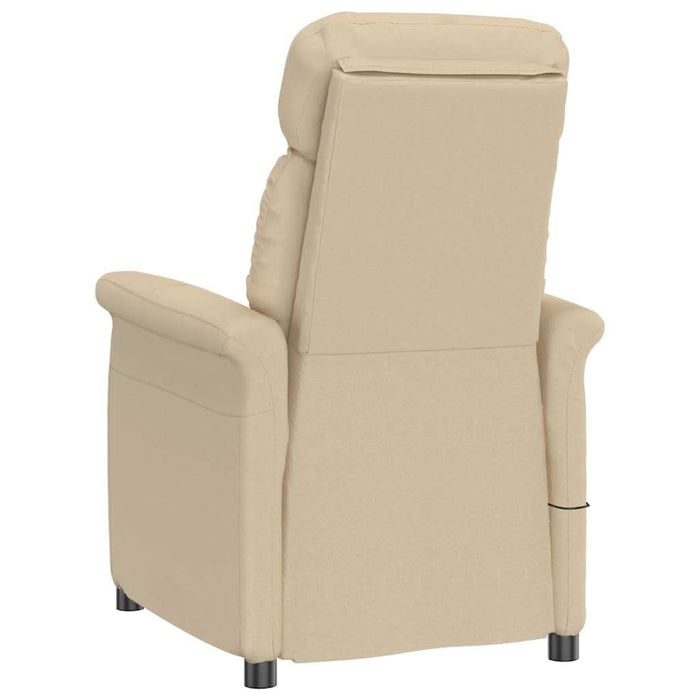 Scaun de masaj cu pernă Crem 70.5 x 96.5 x 95 cm - WALTI WALTI