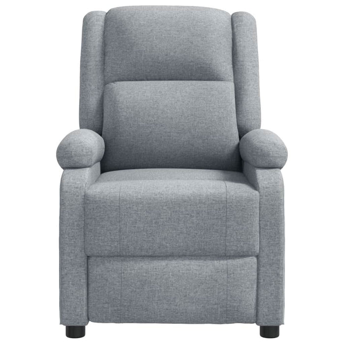 Fotoliu de masaj, gri deschis, material textil - WALTI WALTI