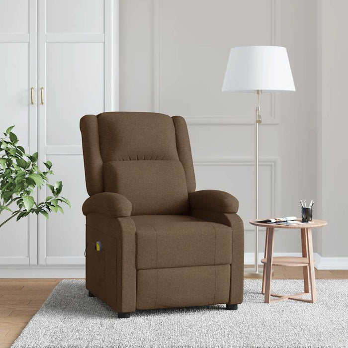 Fotoliu de masaj, maro, material textil WALTI