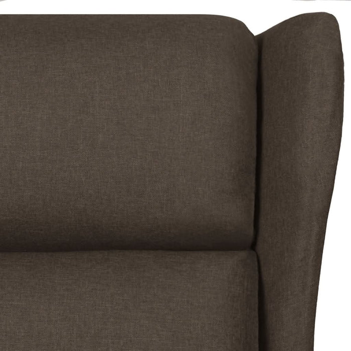 Fotoliu de masaj, maro închis, material textil - WALTI WALTI